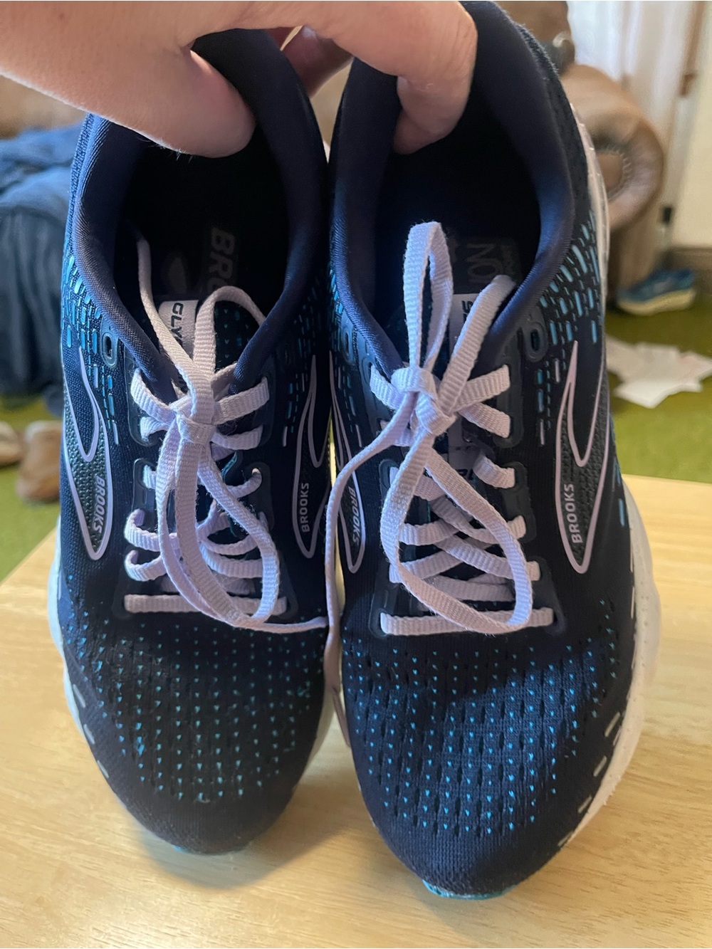Brooks Glycerin GTS 20 Peacoat Woman’s 8.5 Blue/purple - Picture 9 of 9